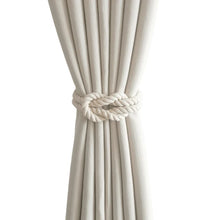 Load image into Gallery viewer, Rustic Infiniti Knot Curtain Tieback