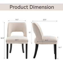 Load image into Gallery viewer, Ivory Covera Dining Chair Set