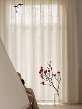 Load image into Gallery viewer, SilkSoft Linen Sheer Curtains