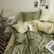 Load image into Gallery viewer, Two Tone Reversible Duvet Sets