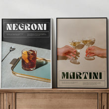 Load image into Gallery viewer, Retro Cocktail Hour Wall Art