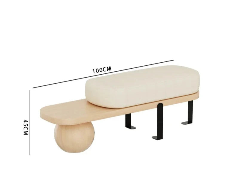 Minimal Luxe Ottoman Benches