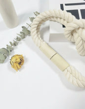 Load image into Gallery viewer, Rustic Infiniti Knot Curtain Tieback