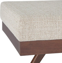 Load image into Gallery viewer, Retro Chanelle Ottoman Bench