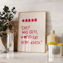 Load image into Gallery viewer, Culinary Heart Affirmations Wall Art