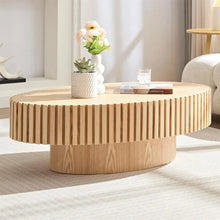 Load image into Gallery viewer, Walnut Barrel Coffee Tables