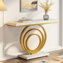 Load image into Gallery viewer, Marble Olympian Rings Entry Console