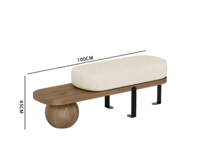 Minimal Luxe Ottoman Benches