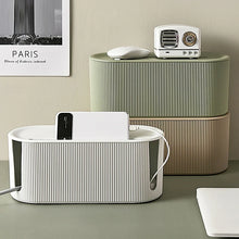 Load image into Gallery viewer, Oval Power Cord Vault Decor