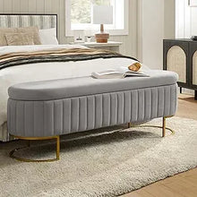 Load image into Gallery viewer, Elara Velvet Bench