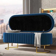 Load image into Gallery viewer, Elara Velvet Bench