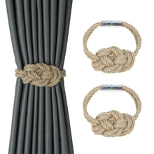 Load image into Gallery viewer, Rustic Ombre Braided Tiebacks