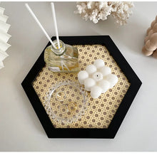 Load image into Gallery viewer, Minimalist Rattan Trinket Trays