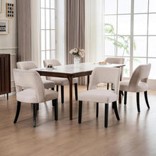 Load image into Gallery viewer, Ivory Covera Dining Chair Set