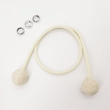 Cargar imagen en el visor de la galería, Abrazadera de cortina tejida de cáñamo