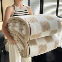 Load image into Gallery viewer, Checkered Premium Throw Blanket