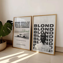Load image into Gallery viewer, Frank Oceans Blond Wall Art