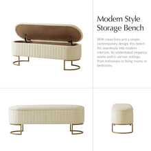 Load image into Gallery viewer, Elara Velvet Bench