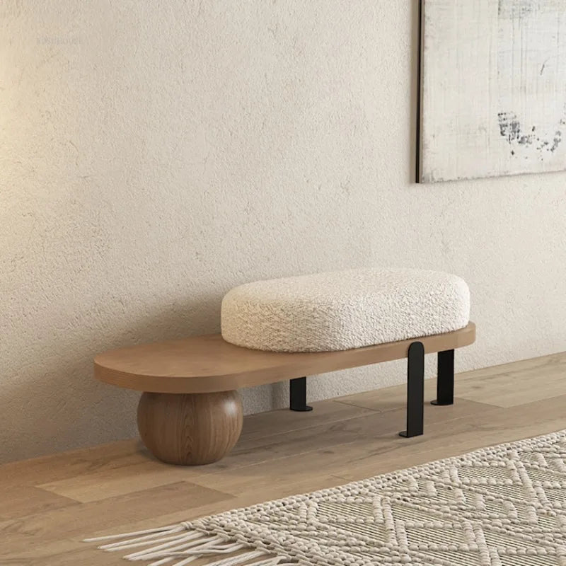 Minimal Luxe Ottoman Benches