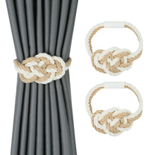 Load image into Gallery viewer, Rustic Ombre Braided Tiebacks