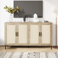 Load image into Gallery viewer, Rattan Revive Sideboard Cabinets