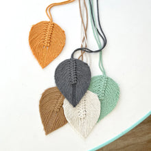 Load image into Gallery viewer, Harvest Leaf Curtain Tiebacks