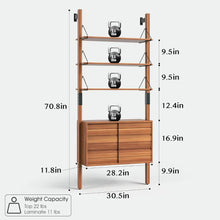 Cargar imagen en el visor de la galería, Elevé Ladder Bookshelf