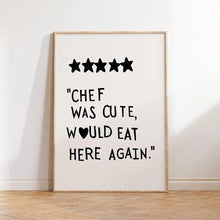 Load image into Gallery viewer, Culinary Heart Affirmations Wall Art