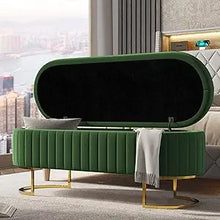 Load image into Gallery viewer, Elara Velvet Bench