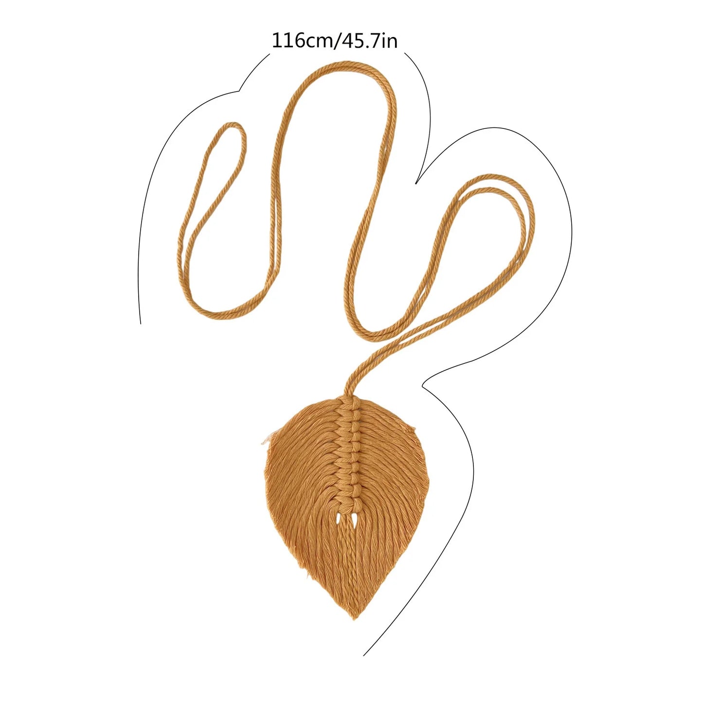 Harvest Leaf Curtain Tiebacks