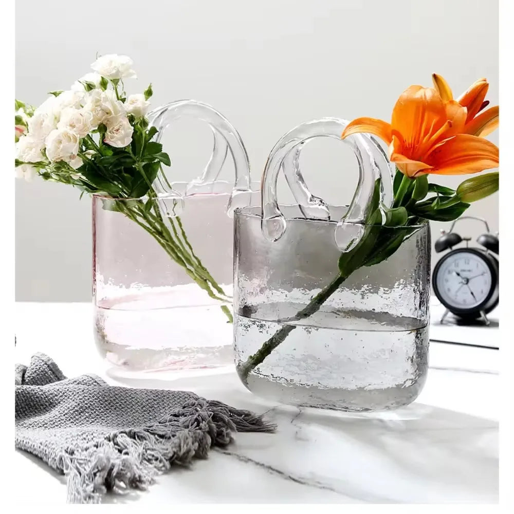 Hydroponic Tote Vases