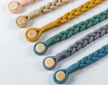 Load image into Gallery viewer, Rustic Braided Tiebacks
