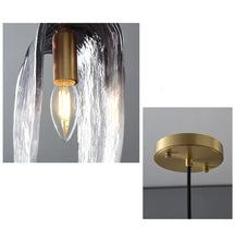 Load image into Gallery viewer, Melted Glass Light Pendant