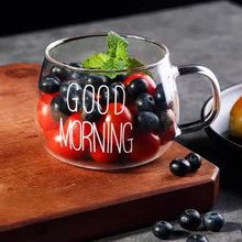 Load image into Gallery viewer, Good Morning Glass Cups
