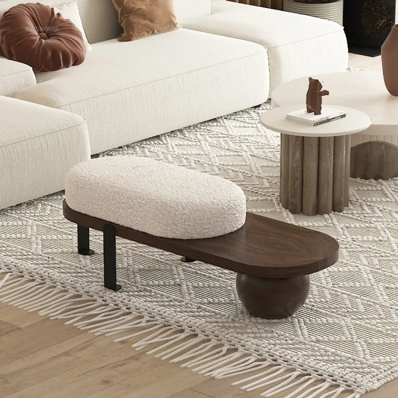 Minimal Luxe Ottoman Benches