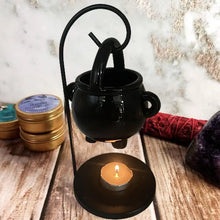 Load image into Gallery viewer, Hanging Cauldron Wax Burner