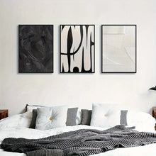 Load image into Gallery viewer, Grayscale Modern Wall Art Set