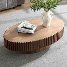 Load image into Gallery viewer, Walnut Barrel Coffee Tables