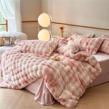 Load image into Gallery viewer, Gradient Fur Duvet Set