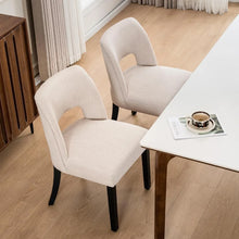 Load image into Gallery viewer, Ivory Covera Dining Chair Set