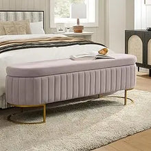 Load image into Gallery viewer, Elara Velvet Bench
