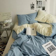 Load image into Gallery viewer, Two Tone Reversible Duvet Sets
