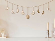 Load image into Gallery viewer, Moon Phases Garland Decor