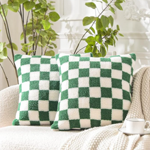 Load image into Gallery viewer, Checkered Throw Pillows