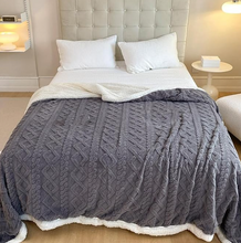 Load image into Gallery viewer, Fleece Weighted Blankets