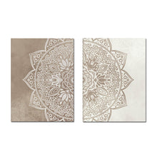Load image into Gallery viewer, Taupe Mandala Wall Art