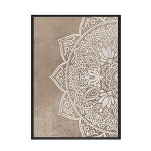 Load image into Gallery viewer, Taupe Mandala Wall Art