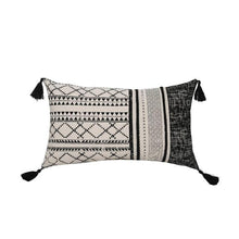 Load image into Gallery viewer, Onyx Zen Throw Pillows