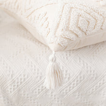 Load image into Gallery viewer, Jaccard Ivory Throw Pillows