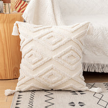 Load image into Gallery viewer, Jaccard Ivory Throw Pillows